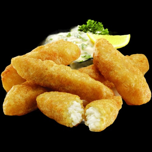 Battered Cod Goujons x4